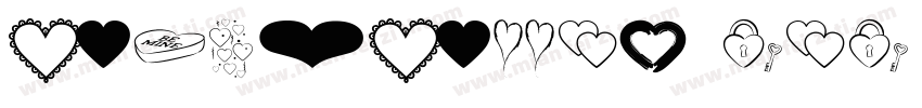 Marshmallow pop hear字体转换